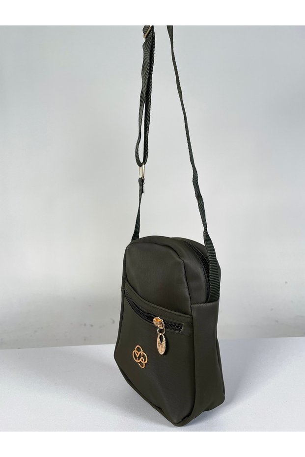 Women's Bag with Phone Holder, Double Pocket, Shoulder Strap