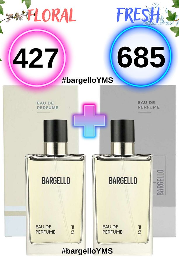 427 Floral Kadın 50ml ve 685 Fresh Erkek 50ml Parfüm - 1