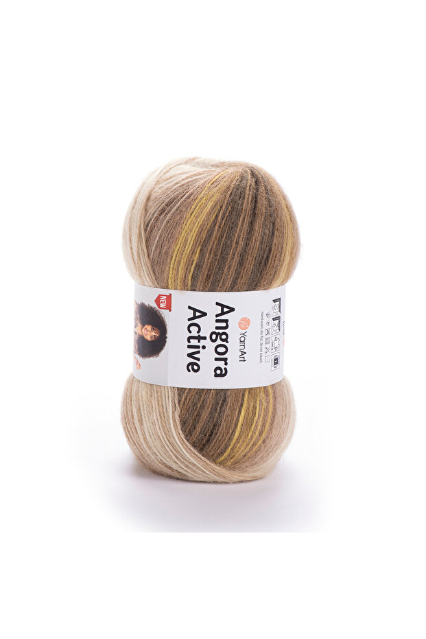ANGORA ACTIVE NEW - حبل محبوك يدويًا EBRULI-843