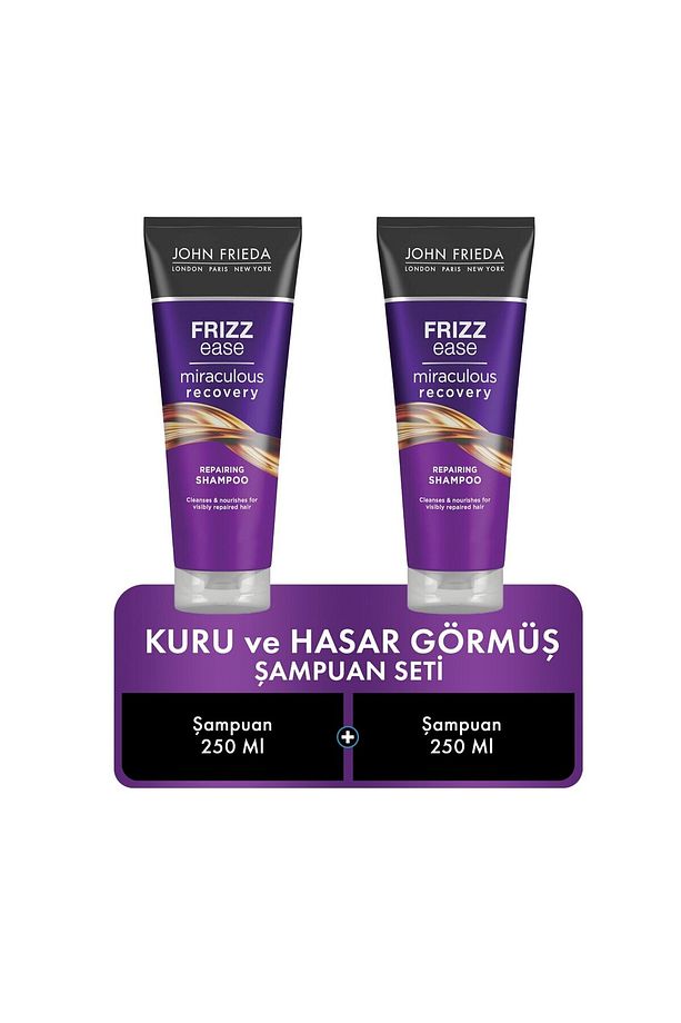 Kuru Ve Hasar Görmüş Saçlar Için Şampuan 250 ml 2'li - 1