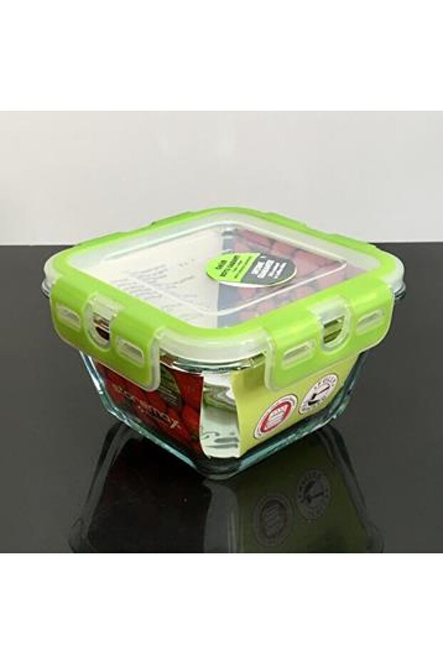 59604 Green Lid Storage Container 860 Cc