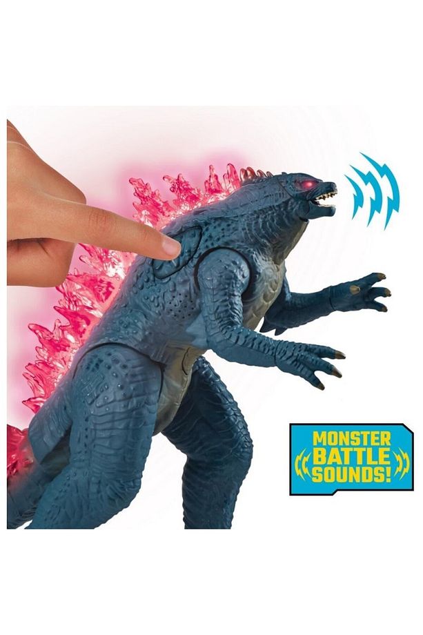 Godzilla VS Kong: Dev 35 cm Işıklı ve Atomik Nefes Özellikli Godzilla Figürü - 3