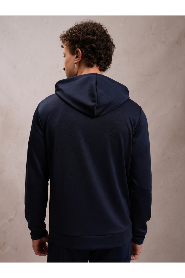 سترة صلبة بغطاء رأس وسحّاب - 3