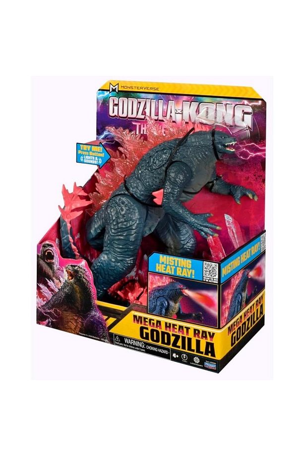Godzilla VS Kong: Dev 35 cm Işıklı ve Atomik Nefes Özellikli Godzilla Figürü - 6