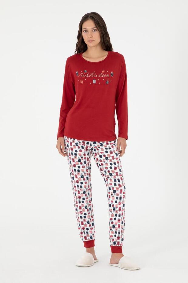 Women's Burgundy Pajamas t