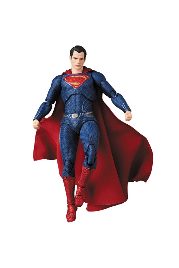 Bandai with box 01 16cm DC Superman MAFEX 057 Justice League Super Man Action Figure Collection Mode