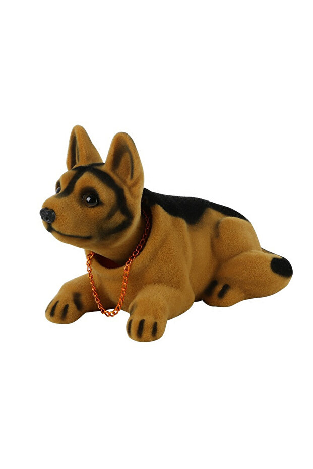 Shepherd Dog Car Ornaments Doll Husky Beagle St Bernard Shepherd Shake Head Dog Duck Decoration Auto
