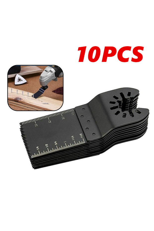 0.8mm 34mm Other Wood Cutting 10PCS 10 Oscillating Tool Blades, professional universal oscillating s