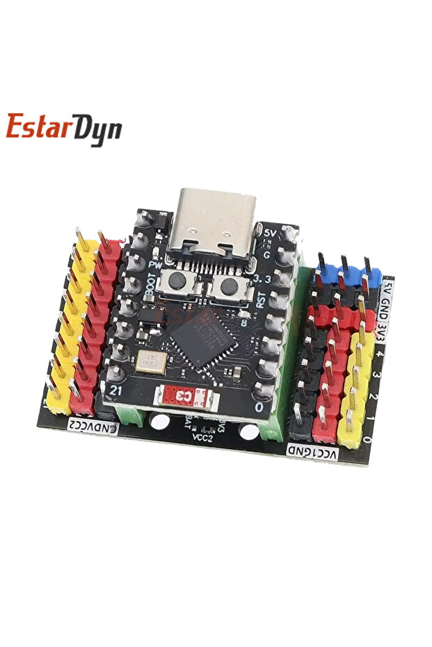 1 مجموعة من لوحات تطوير ESP32-C3 MINI ولوحة تطوير ESP32 SuperMini ولوحة تطوير ESP32-C3 W - 1