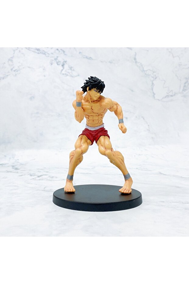Baki with box 15cm Animation BAKI Hanma Baki Duel Orochi Doppo PVC Statue Anime Figurine Action Figu