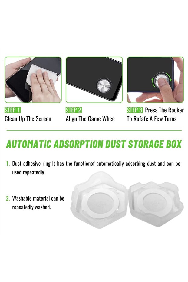 Mobile Gaming Controller Game Trigger for Aim Shooting Gamepad Joystick Controller Metal Button F... - 7