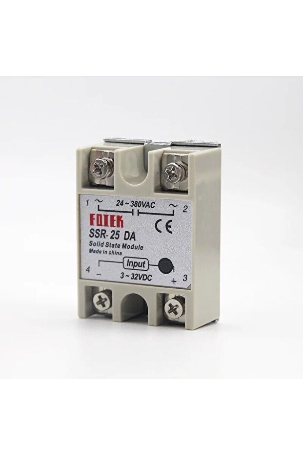 Solid State Relay SSR-10DA SSR 25DA SSR-40DA Ac Dc Converter Input 3-32VDC Power Supply Load 24-3... - 5