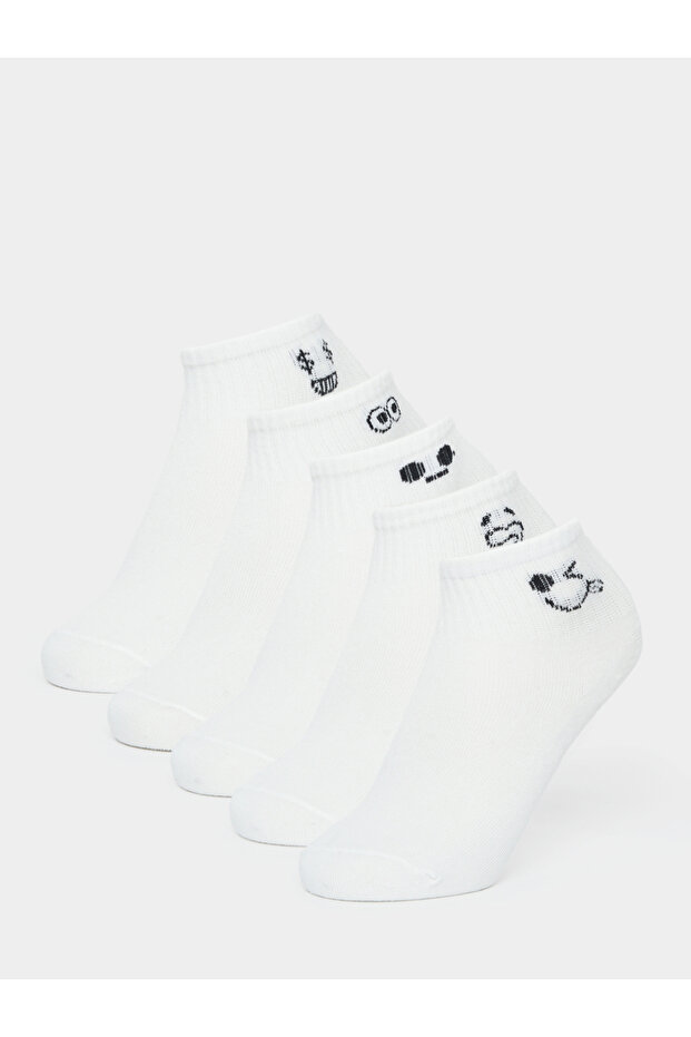 Pack of 5 - Graphic Detail Socks