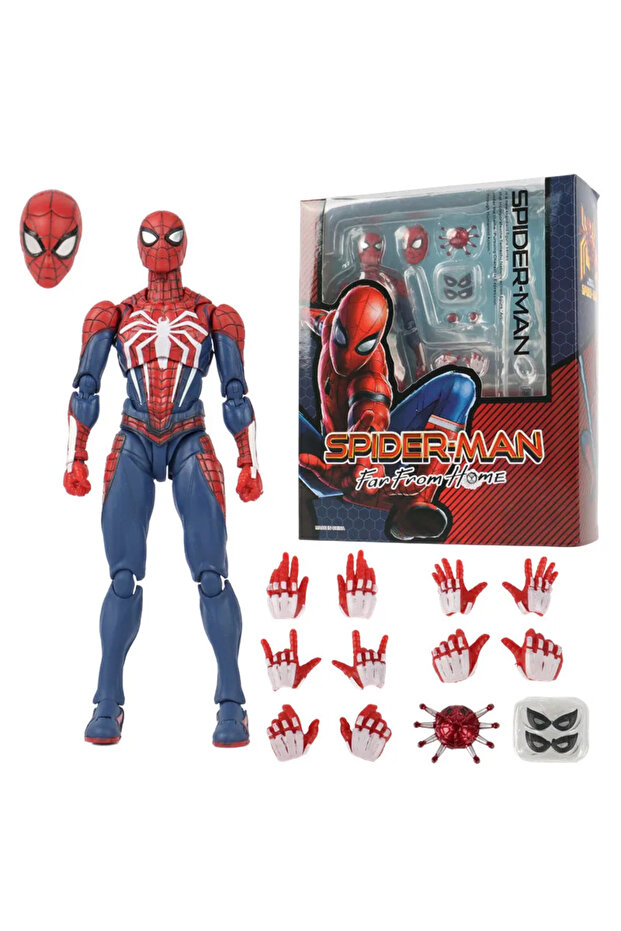 PS4 SpiderMan PS4 Spiderman Figure Avengers Spider Man Action Figures Upgrade Suit PS4 Game Edition