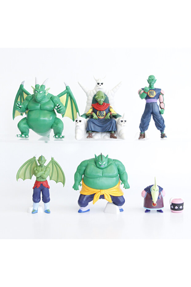 7pcs Piccolo 7 Pieces / Set Animation Piccolo Namekian Namek Action Figure Toys Collection PVC Model - 1