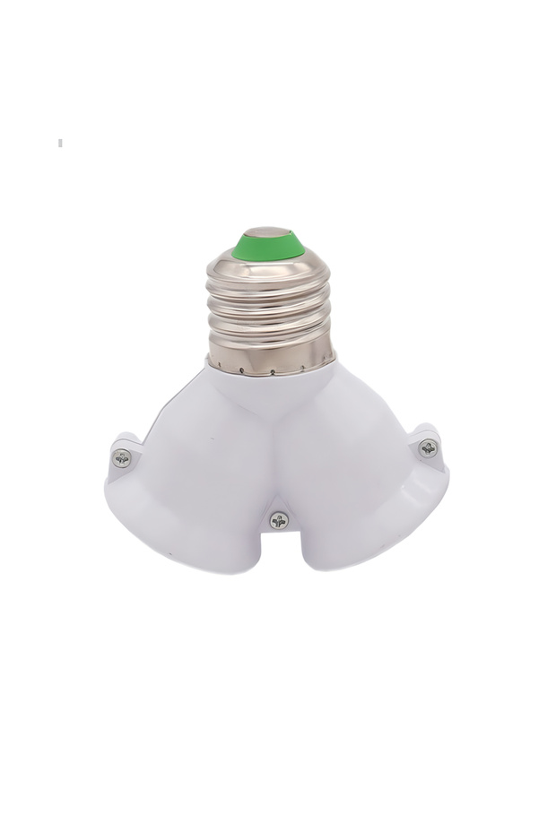E27 1/2 conversion head bulb sket creative 2-e27 lamp holder extender distributor converter plug - 6