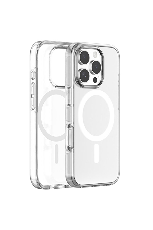 مجموعة 3 في 1 لهاتف iPhone 16 Pro Max مع حافظة شفافة آمنة وشاشة وعدسات - Neo1980P