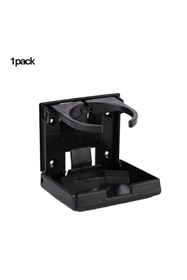 1 pcsblack Adjustable Folding Cup Drink Can Bottle Holder Stand Mount for Car Auto Boat Truck RV Van