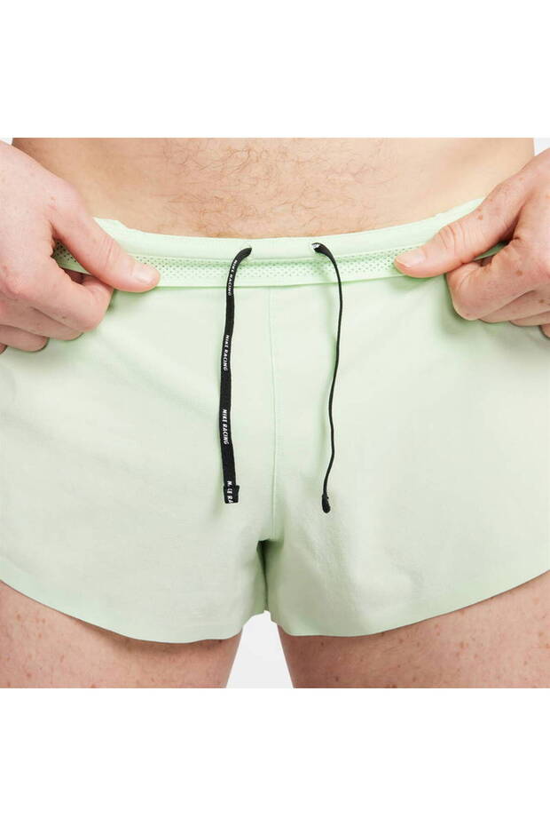 FN3349-376 Yeşil Dri-Fit Aero Swift Koşu Erkek Şort - 4