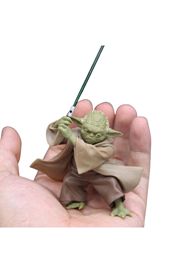 Bandai bag package Star Wars Mandalorian Master YODA with Sword Action Figure Toys