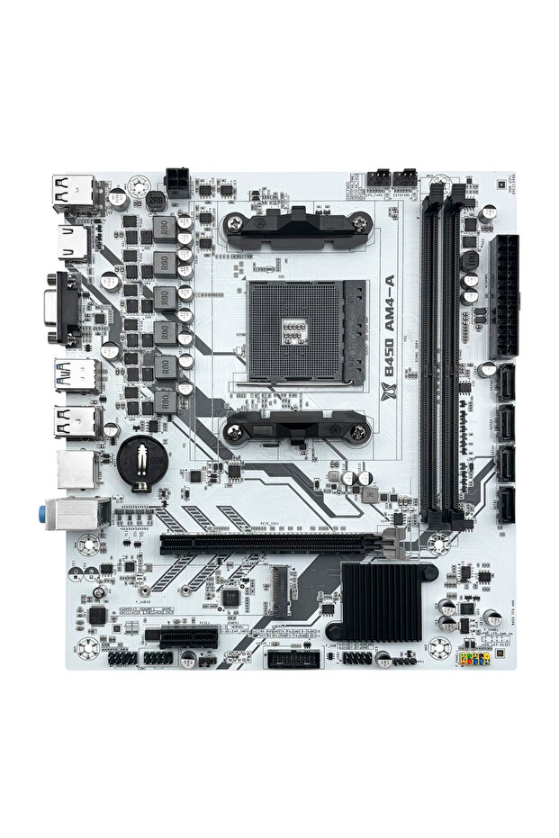 Motherboards MACHINIST B450 Motherboard AMD Processor Dual-channel DDR4 Memory AM4 Mainboard M.2 NVM - 5