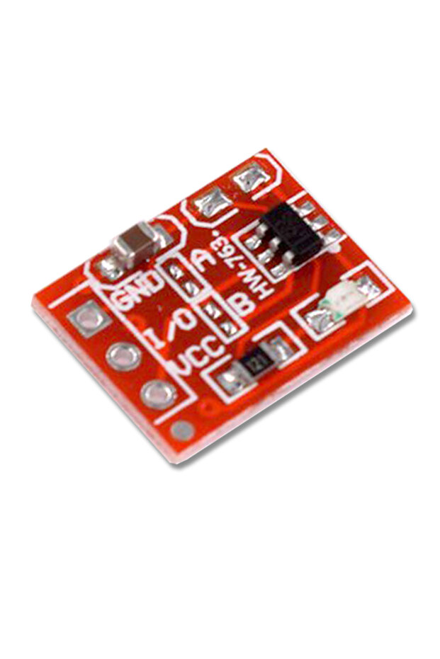 10 قطع 5/10 قطع وحدة مفتاح اللمس TTP223 زر لمس ذاتي القفل/غير قابل للقفل مفتاح سعوي - 8