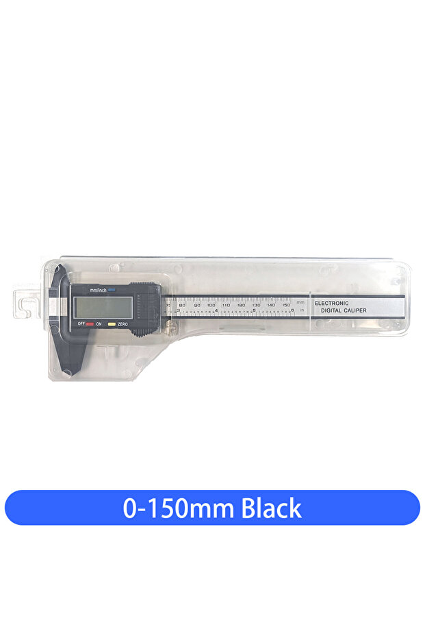0-150mm Black Vernier Caliper 0-150mm Digital Display Electronic High Precision Jewelry Play Jade Br