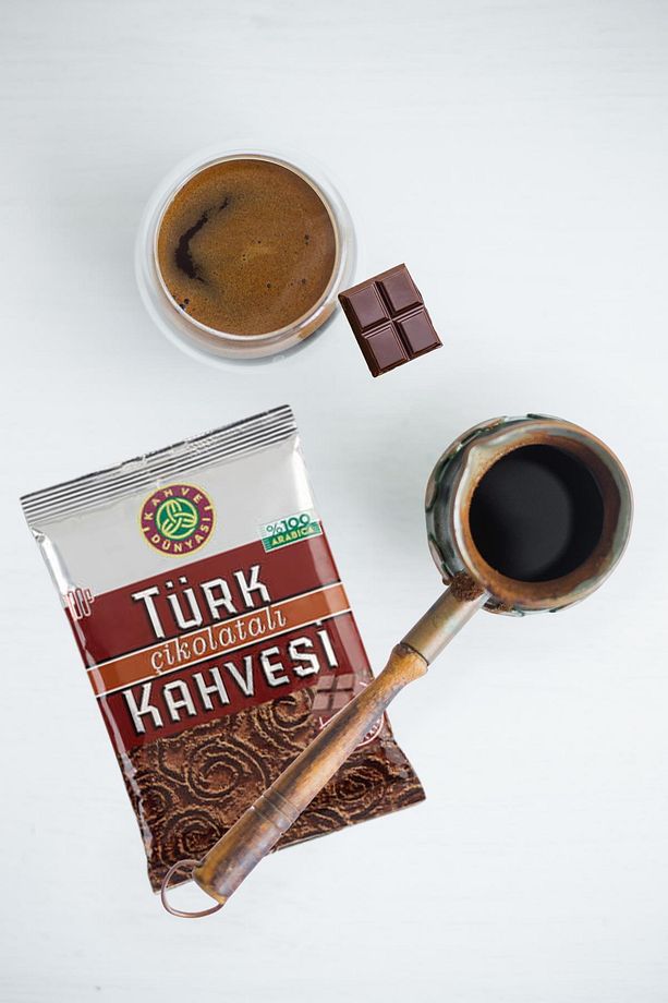Kahve Dünyası Çikolatalı Türk Kahvesi 100 gr x 24 Adet - 2
