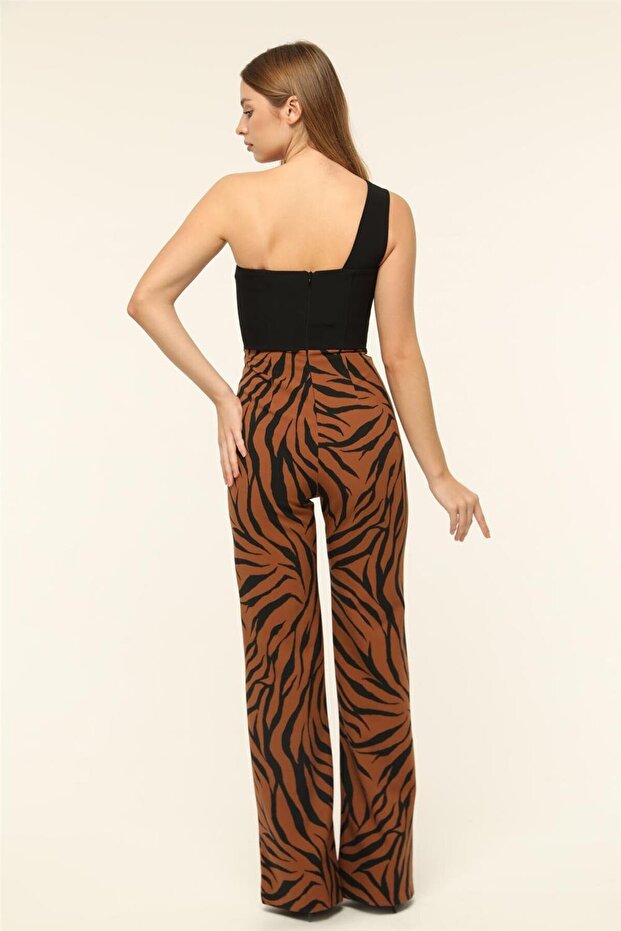 Zebra Desenli Tulum - 4