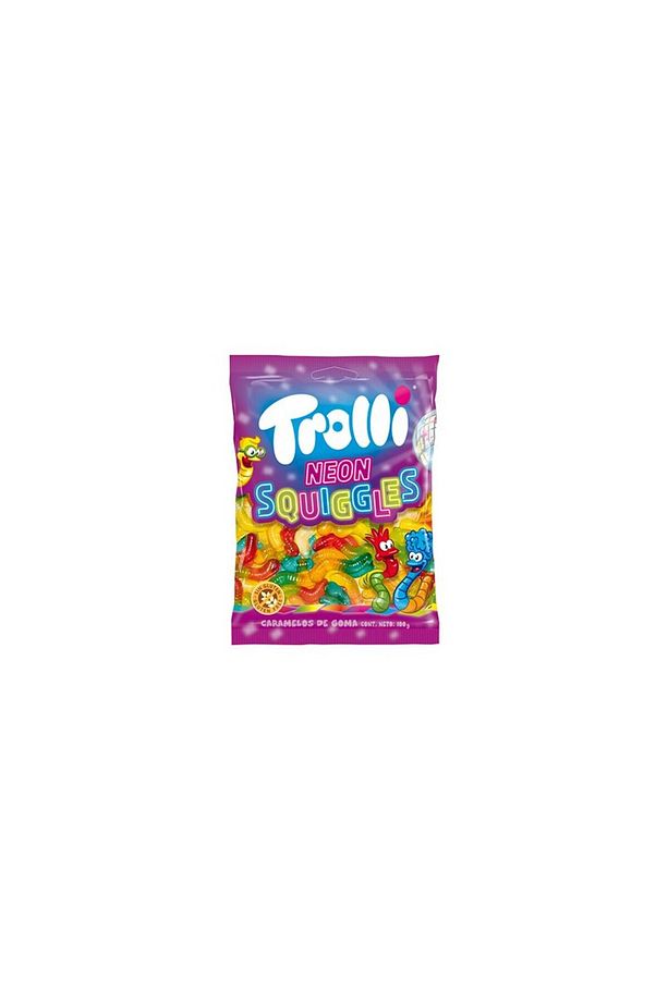 NEON SQUIGGLES Jelibon Gluten Free 100g - 1
