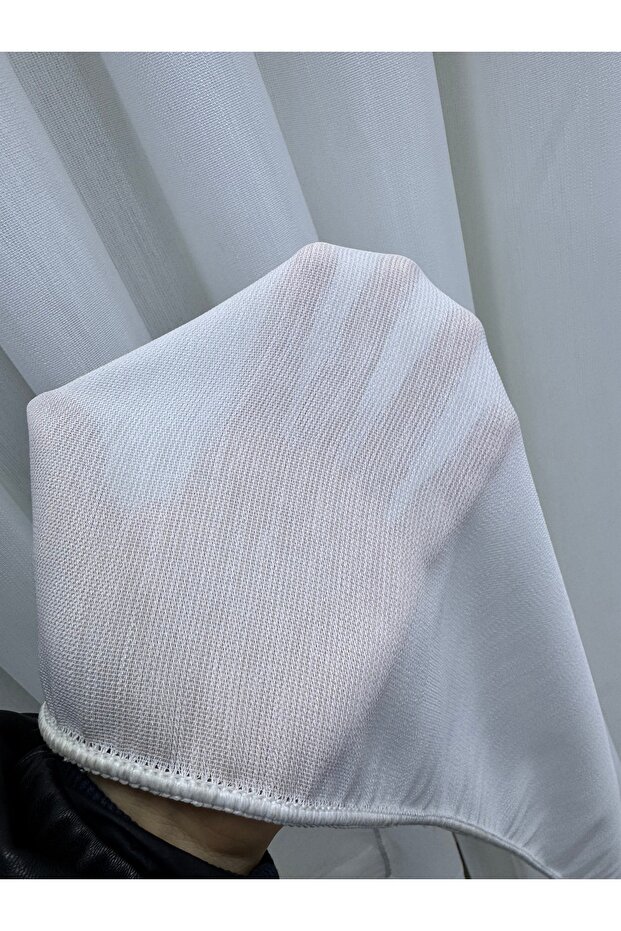 Şantuk Luxury Linen Tulle Curtain (1/3 Close Pleat)