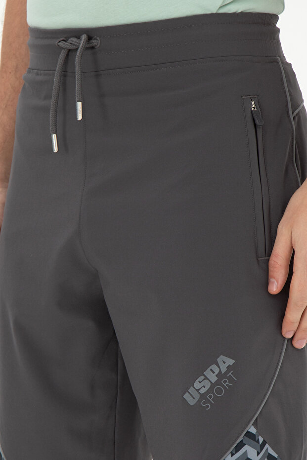 Erkek Antrasit Örme Şort 50301141-VR006 - 5