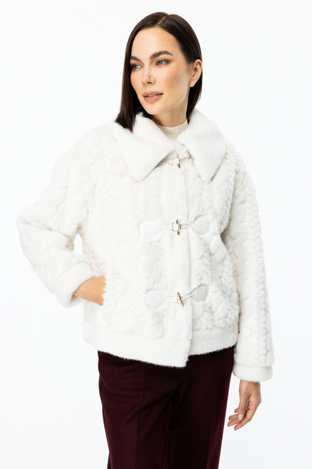 Kancalı Peluş Mont - 2