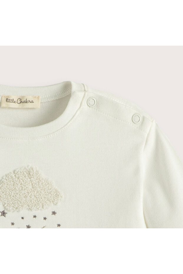 Dream Cloud Tshirt Ekru - 3