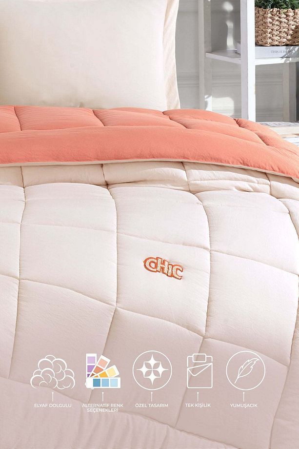 Violet Comfort Uyku Seti Tek Kişilik Ekru - 2