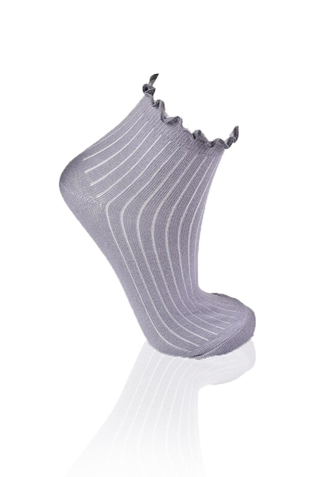 Black-White-Grey 3-Pair Half Socks 1115 - 3