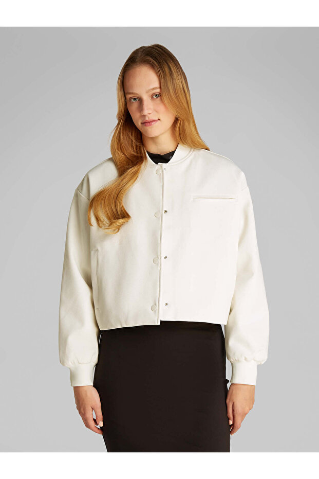 SHORT BOMBER JACKET - 1