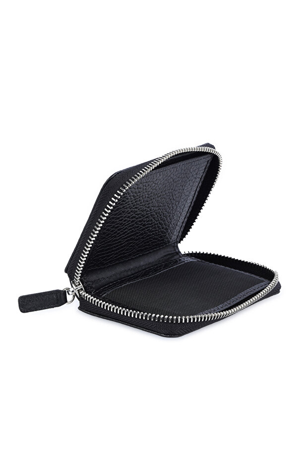 Siyah Floter Deri Cüzdan - 3