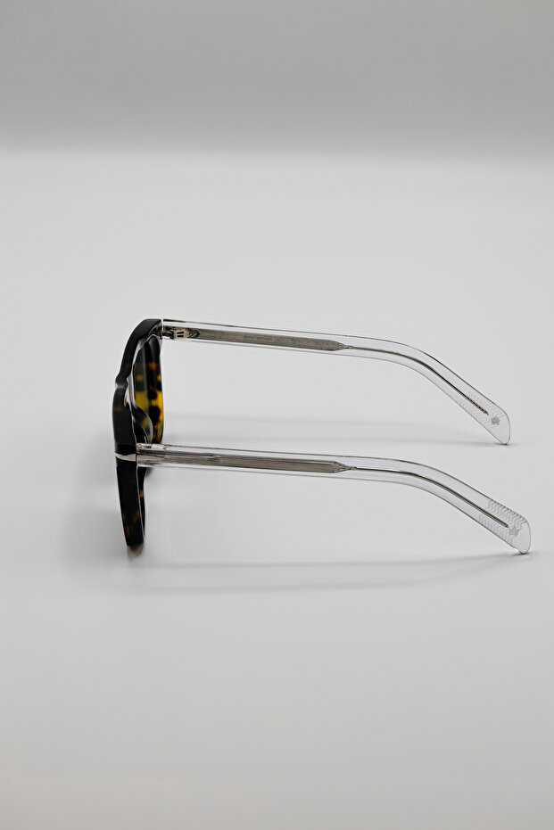 نظارات شمسية على شكل عظمة للجنسين بنقشة الفهد - 4