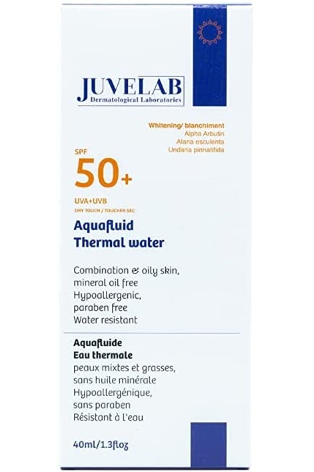 Spf50+ Aquafluid Whitening Cream 40 Ml