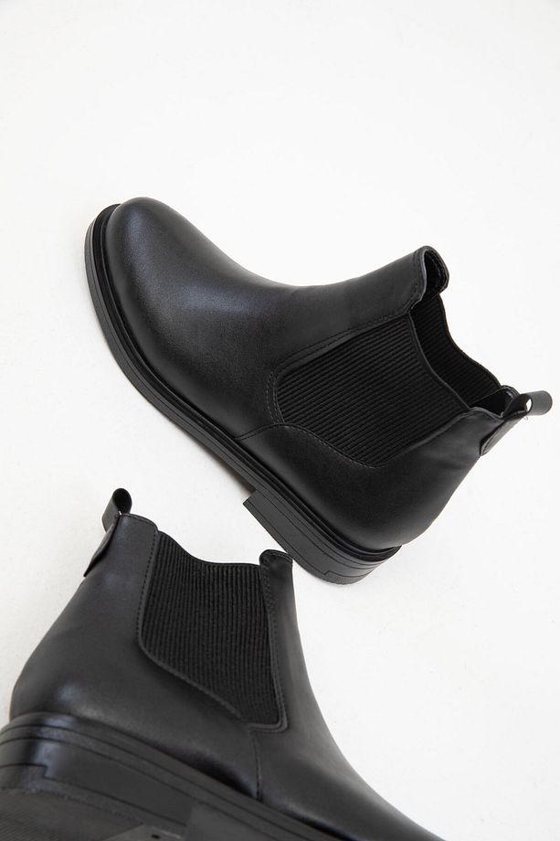 Siyah Kadın Bot & Bootie 20004 - 3