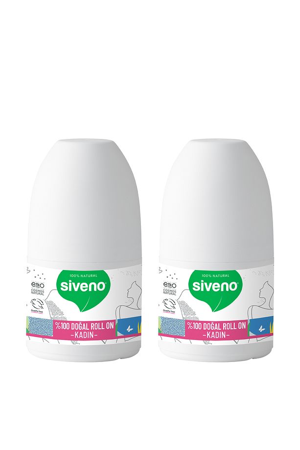 %100 Doğal Roll-On Kadın Deodorant Ter Kokusu Önleyici Bitkisel Leke Bırakmayan Vegan 50 ml X 2 Adet - 3