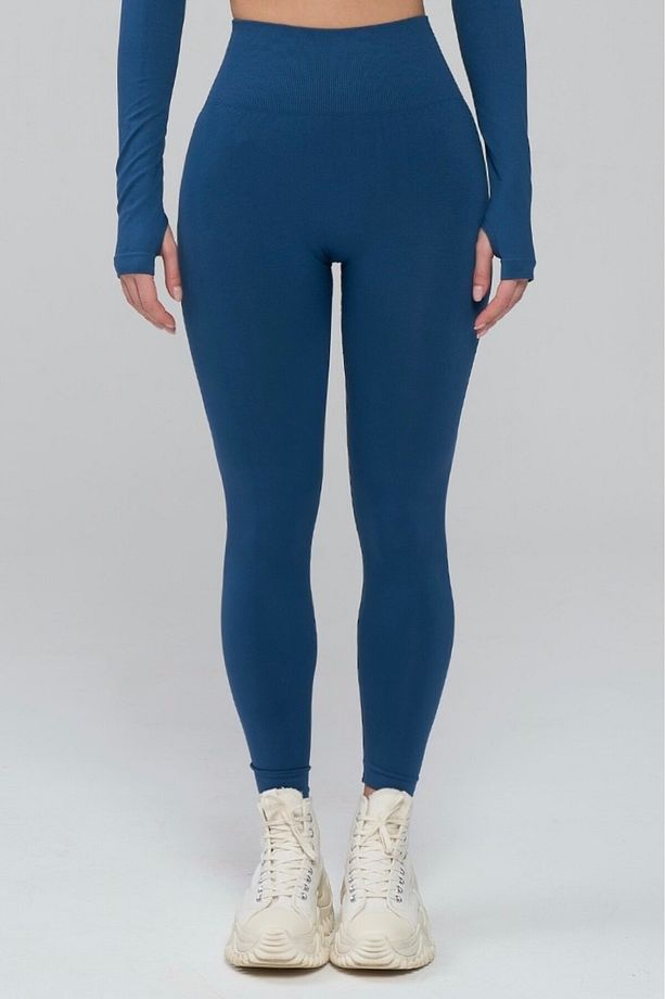 Büzgülü Seamless Ekstra Kalça Destekli Push-Up Aurora Spor Tayt - 6