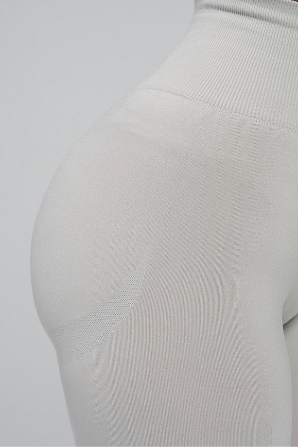 Büzgülü Seamless Ekstra Kalça Destekli Push-Up Aurora Spor Tayt - 3