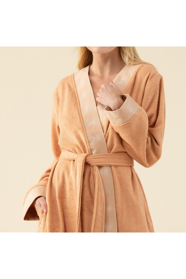 Marigold Unisex Bornoz Mango - 5