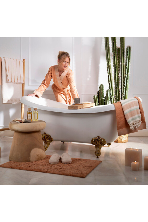 Marigold Unisex Bornoz Mango - 2