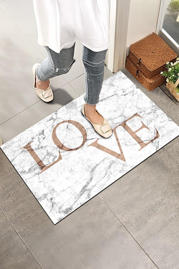 Door Mat - Modern and Stylish Door Mat (Love)