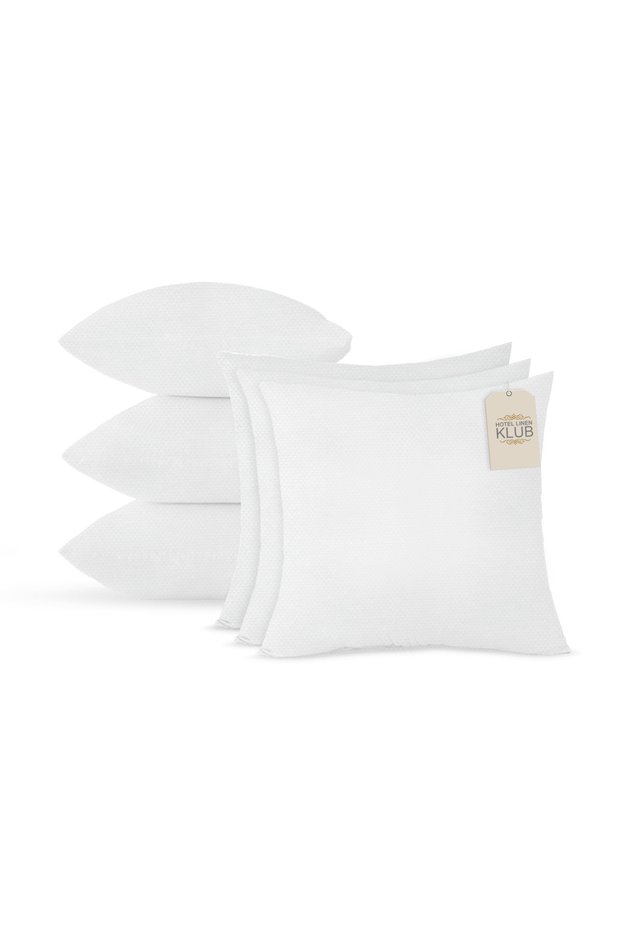 6-Piece Non Woven Cushion Filler, 400 grams Hollowfiber Filling , 40 x 40 cm