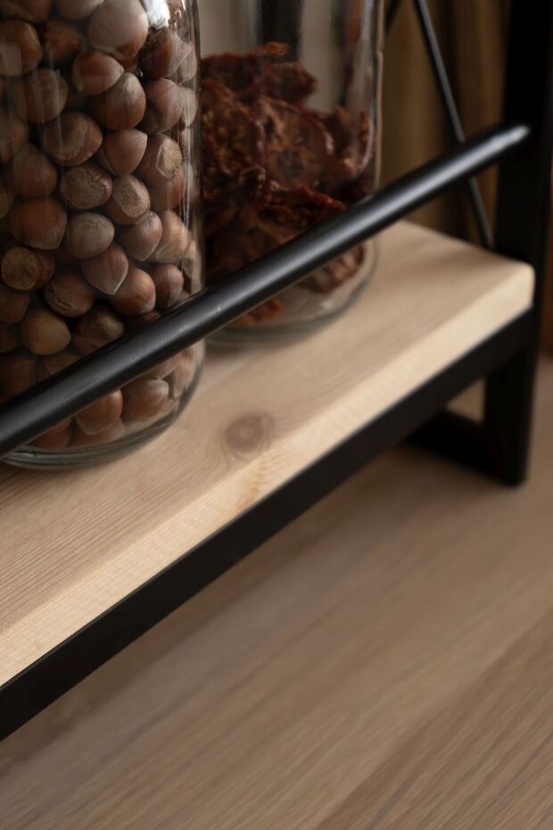 Tek Katlı Ahşap Raf - 6