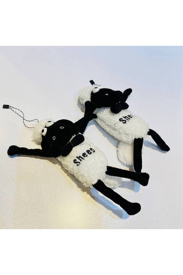 Shaun the Sheep Cute Sheep Plush Toy, Toy Friend 20cm Keychain - 3